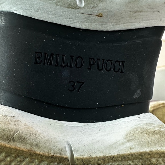 Emilio Pucci Pink and Purple City Up Sneakers - Picture 8 of 8